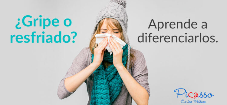 ¿Gripe o resfriado?  Aprende a diferenciarlos