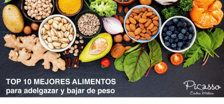 Top 10 alimentos para perder peso y adelgazar